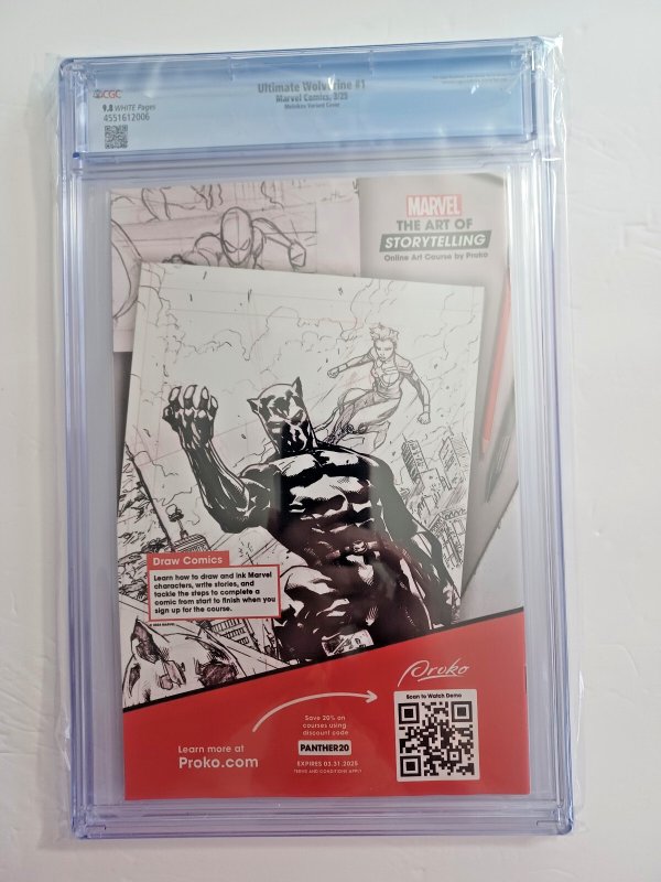 Ultimate Wolverine #1 - Melnikov Variant - 2025 - CGC 9.8