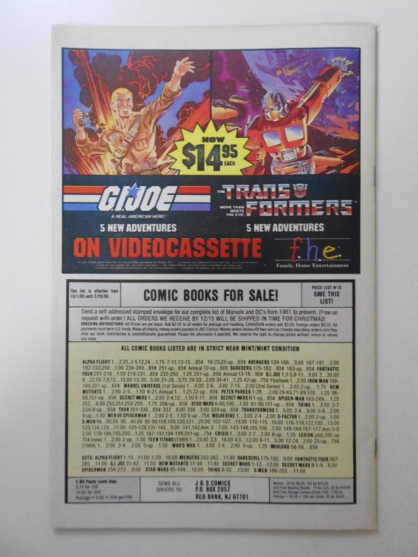 The Uncanny X-Men #202 (1986) VF Condition!