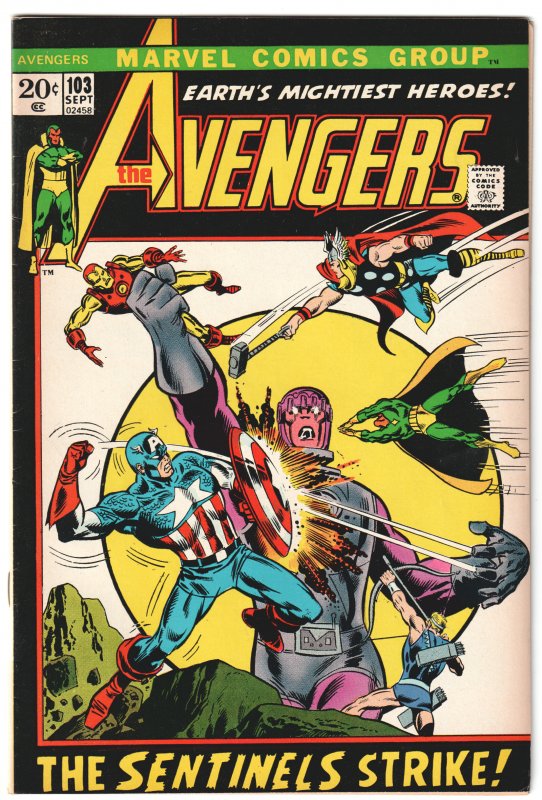 The Avengers #103 (1972)