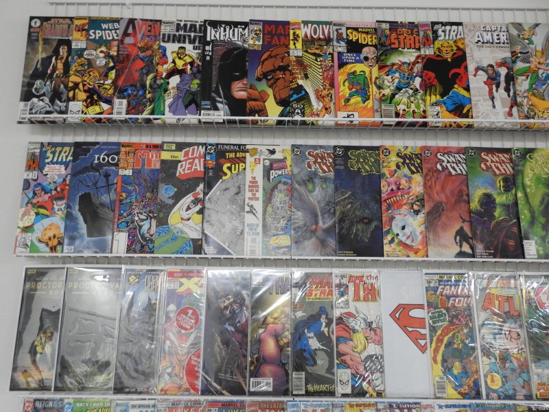 Huge Lot 160+ Comics W/ Swamp Thing, X-Men, Dr. Strange+ Avg VF- Condition!