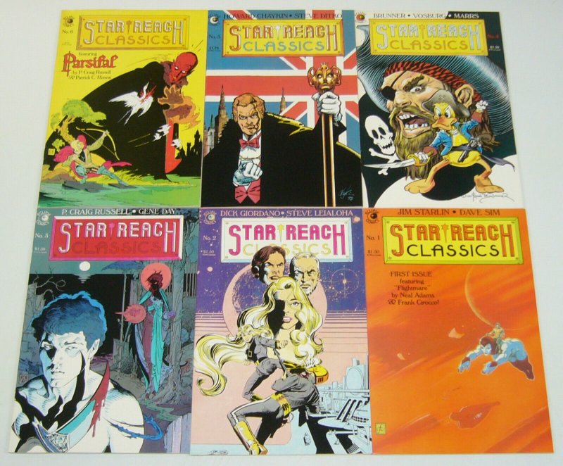 Star Reach Classics #1-6 VF/NM complete series - starlin/chaykin/neal adams/sim