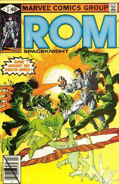 Rom (1979 series) #3, Fine- (Stock photo)