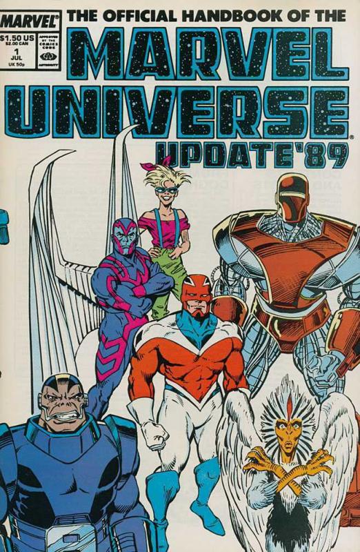 MARVEL UNIVERSE UPDATE (1989) 1-8  the COMPLETE series!