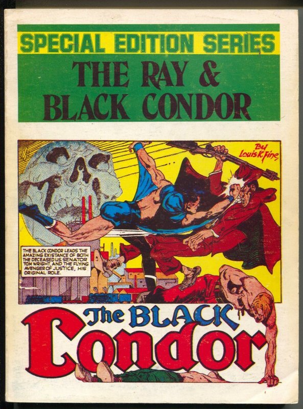 Special Edition Series #2 1974-The Ray & Black Condor-Quality Superheroes-FN