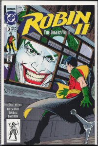 Robin II: The Joker's Wild! #3 Newstand Cover (1991)