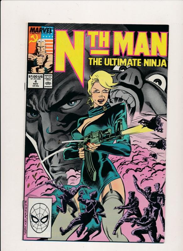 Marvel Comics Nth MAN THE ULTIMATE NINJA #3-#8 VERY FINE+ (HX681)