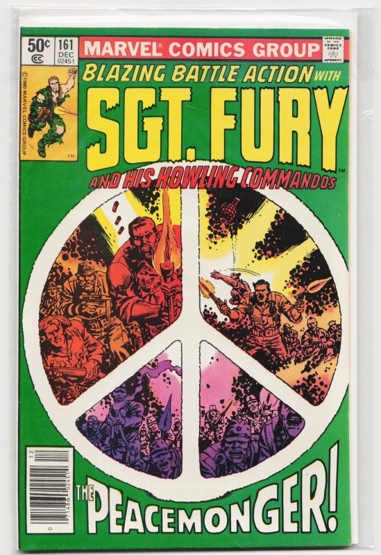 Sgt. Fury and His Howling Commandos #161 (1980) Sgt. Fury