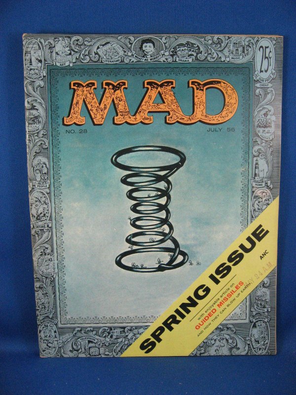 MAD #28 (Jul 1956, EC) Wood Elder Davis Fine VF