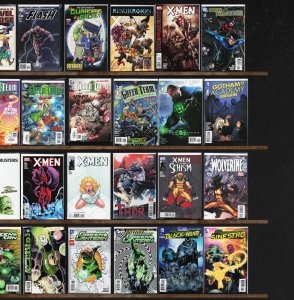 Huge Lot 140+ Comics with Green Lantern, Harley Quinn, Wolverine & More!