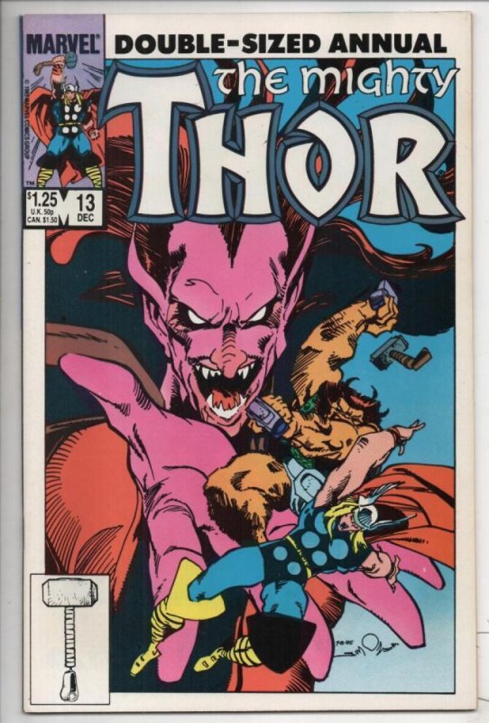 THOR #13 Annual, VF/NM, Mephisto, Double sized, Buscema, 1985, more in store