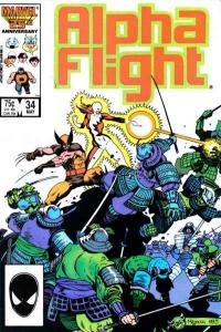 Alpha Flight (1983 series) #34, VF+ (Stock photo)