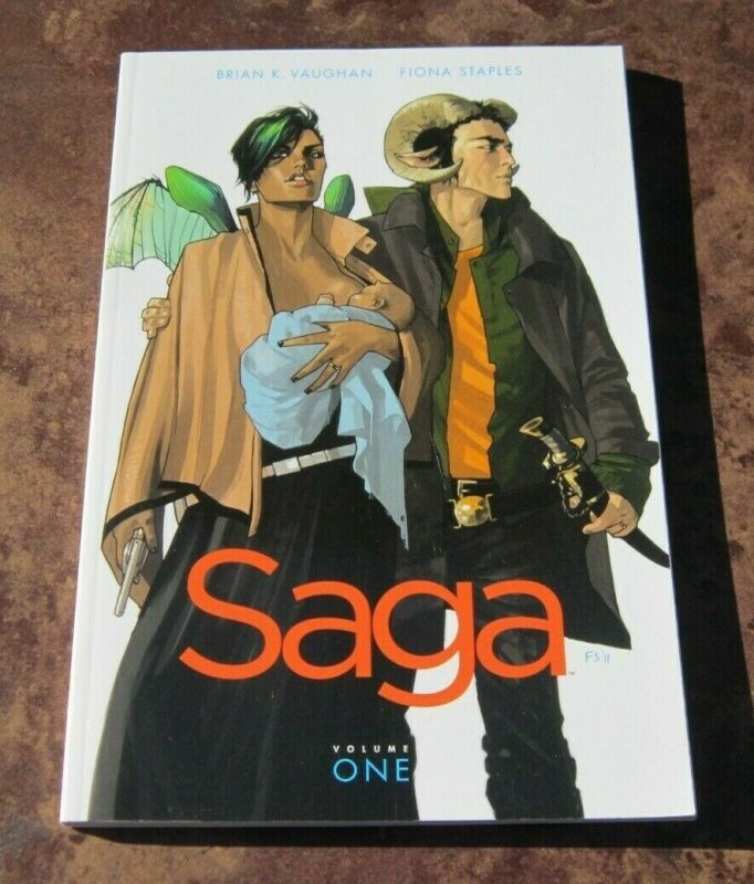Lot/Set Saga Volumes #1-5 NM/NM+ High Grade Image Graphic Novel TPB Comic Books