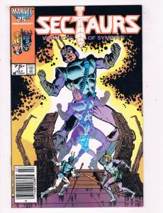 Sectaurs #7 VF Marvel Comics Bronze Age Comic Book Jul 1985 DE44