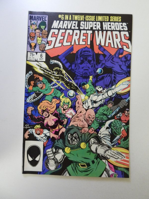 Marvel Super Heroes Secret Wars #6 (1984) FN+ condition