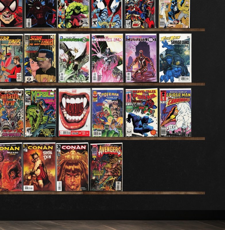 Huge Lot 150+ Comics with Marvel Tales, The Sensational Spider-Man & More!