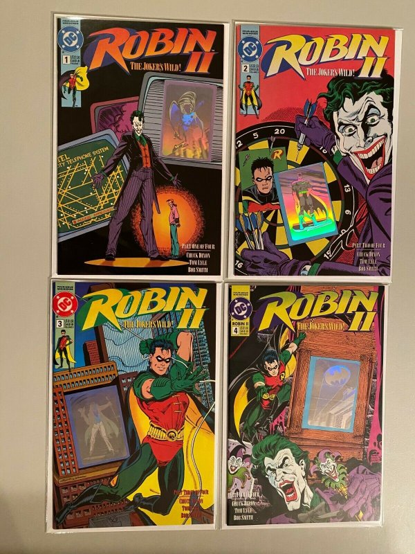 Robin 2 The Joker's Wild set #1-4 8.0 VF (1991)