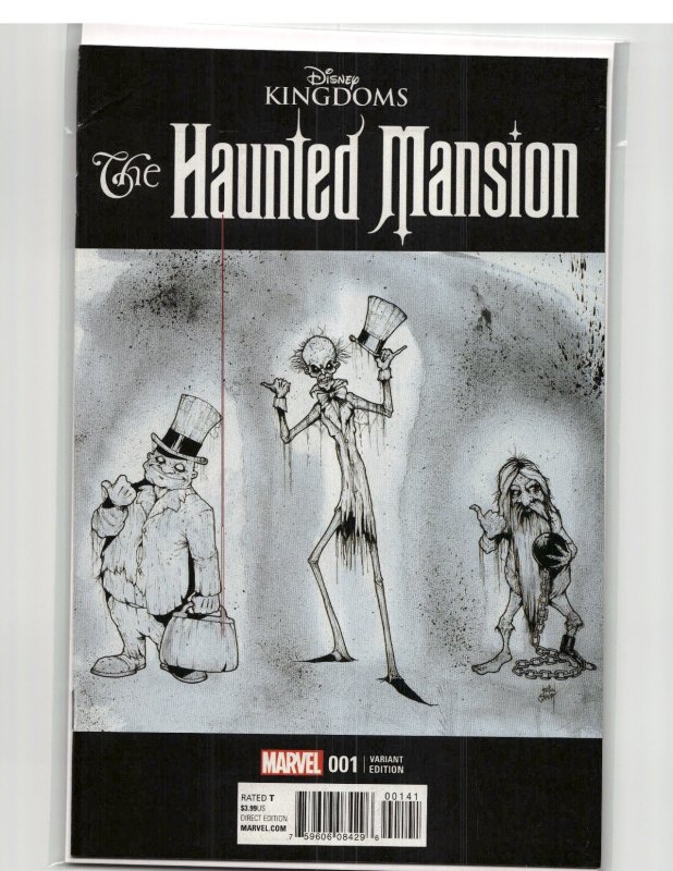 Haunted Mansion #1 Crosby Cover (2016) Haunted Mansion