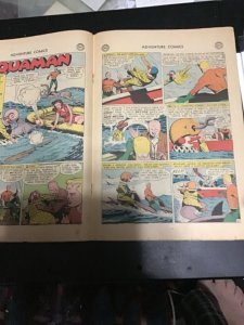 Adventure Comics #242 (1957) Kid from krypton! Aquaman, green arrow! VG/FN Wow