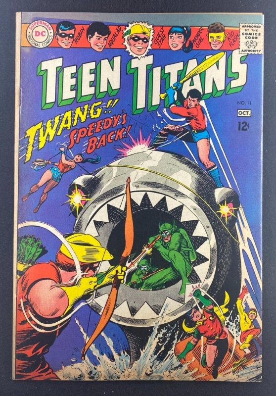 Teen Titans (1966) #11 FN- (5.5) Speedy Nick Cardy