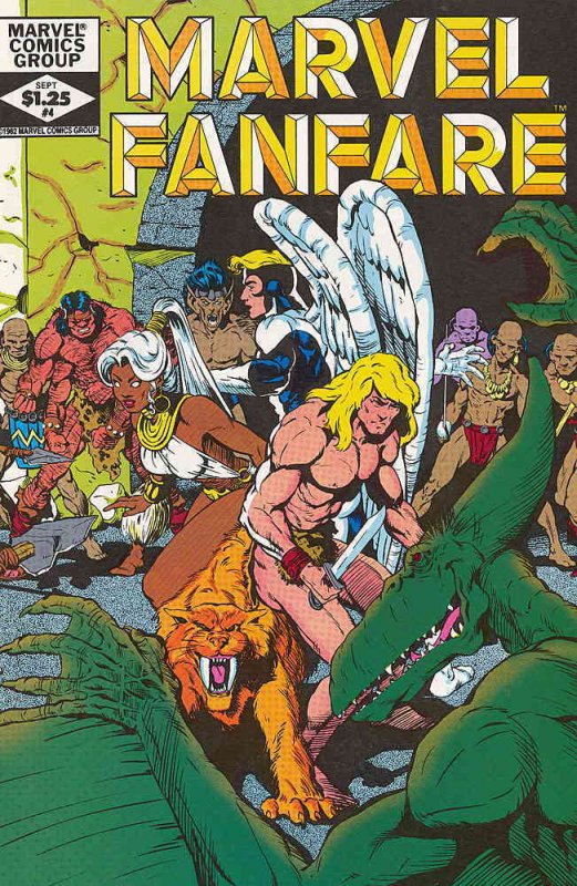 Marvel Fanfare #4 VF ; Marvel | X-Men