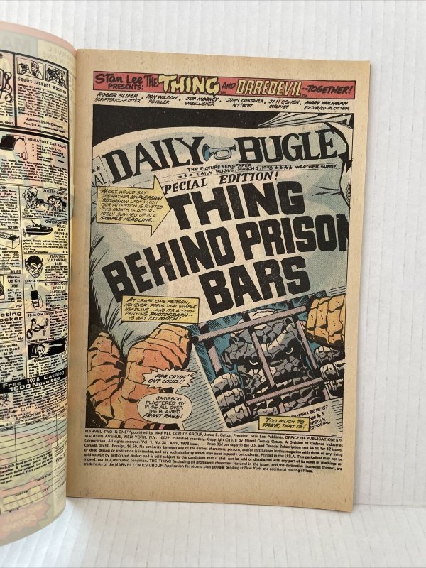 Marvel Two-in-One #38 