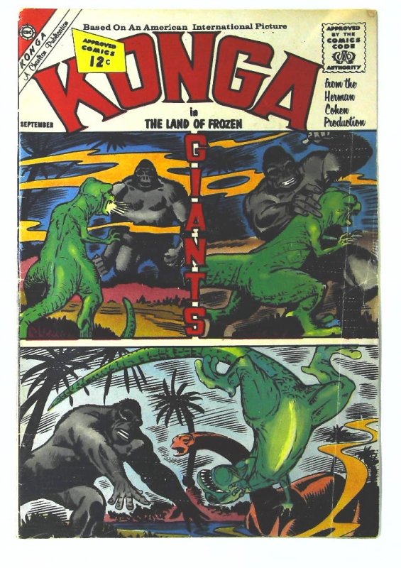 Konga #8, VG+ (Actual scan)