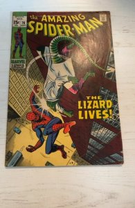 The Amazing Spider-Man #76 (1969)vs the lizard