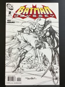 Batman: Odyssey #2 (2010) B&W Sketch Variant Cover