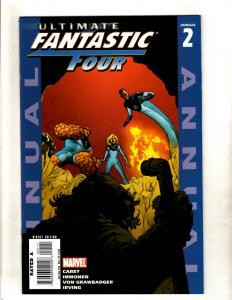 5 Ultimate Fantastic Four Marvel Comics ANNUAL # 1 2 Requiem 1 X-Men Annual CJ9