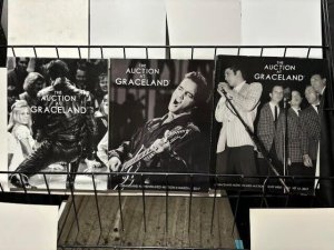 ELVIS AUCTION AT GRACELAND 3 catalogs 2017