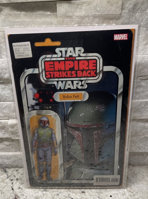 Star Wars War Of The Bounty Hunters Variant Edition Boba Fett Action Figure