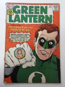 Green Lantern #10 (1962) GD/VG Condition 1 1/2 in cumulative spine split