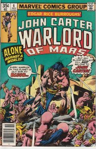 John Carter Warlord of Mars(Marvel)  # 6