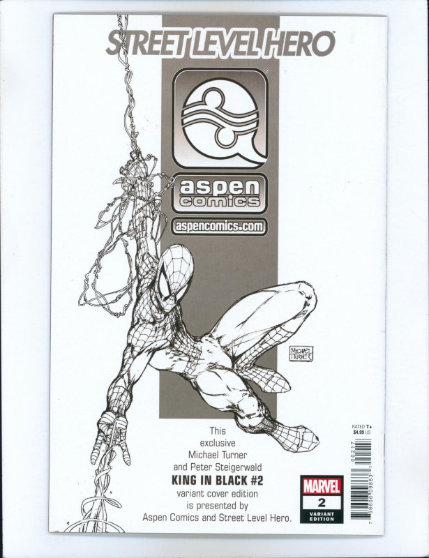 King in Black 2 Michael Turner Virgin Variant