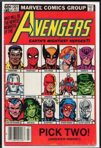 The Avengers #221 (1982) The Avengers