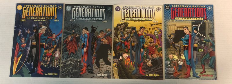 Superman & Batman Generations An Imaginary Tale (2000)# 1-4 (VF-NM) | John Byrne