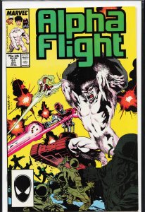 Alpha Flight #51 (1987) Alpha Flight