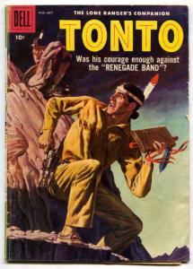 Tonto #32 1958-Dell Western-Lone Ranger's companion G