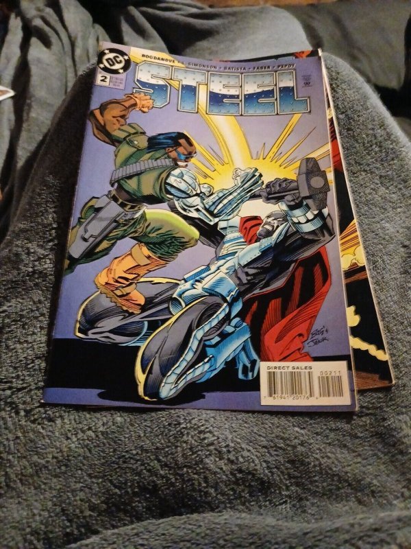 Steel #1 #2 #3 Complete 1994 DC Comics Lot Run Set Series Collection