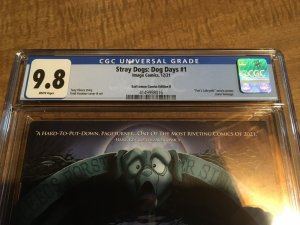 Stray Dogs: Dog Days #1 CGC 9.8 NM+/M Sad Lemon Variant PAN'S LABYRINTH homage