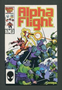 Alpha Flight #34  9.4 NM - 9.6 NM+  May 1986