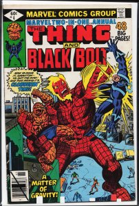 Marvel Two-in-One Annual #4 (1979) Black Bolt