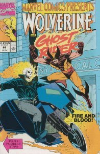 Marvel Comics Presents #66 FN ; Marvel | Wolverine Ghost Rider