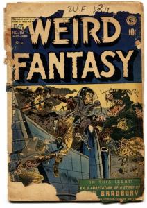 WEIRD FANTASY #19-Wally Wood-E.C. GOLDEN AGE-1953