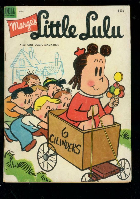 MARGE'S LITTLE LULU #58 1953-DELL COMICS-LOLLIPOP COVER VG