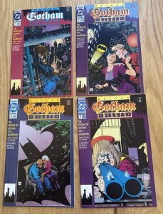 Batman: Gotham Nights #1 #2 #3 #4 COMPLETE SET! (DC Comics 1992) vFNM To Nm