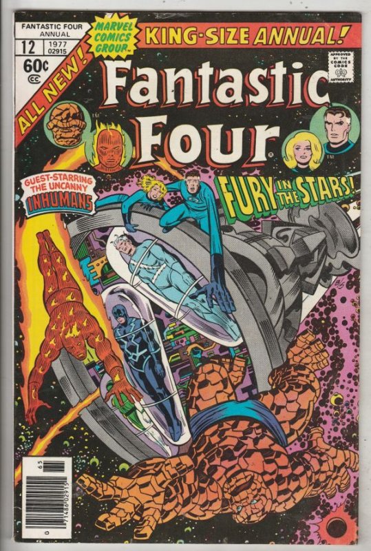 Fantastic Four King-Size Special #12 (Jan-77) VF/NM High-Grade Fantastic Four...
