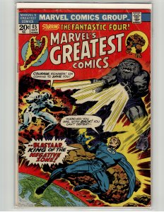 Marvel's Greatest Comics #45 (1973) Fantastic Four