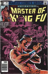 Master of Kung Fu #101 Newsstand Edition (1981)