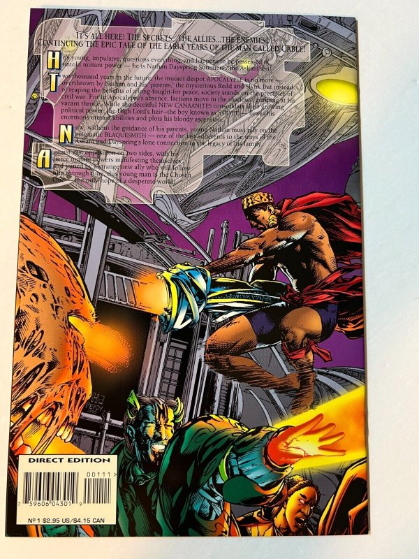 Askani'son (1996) #1-4 complete mini series Bishop X-Men NM/NM+ Marvel